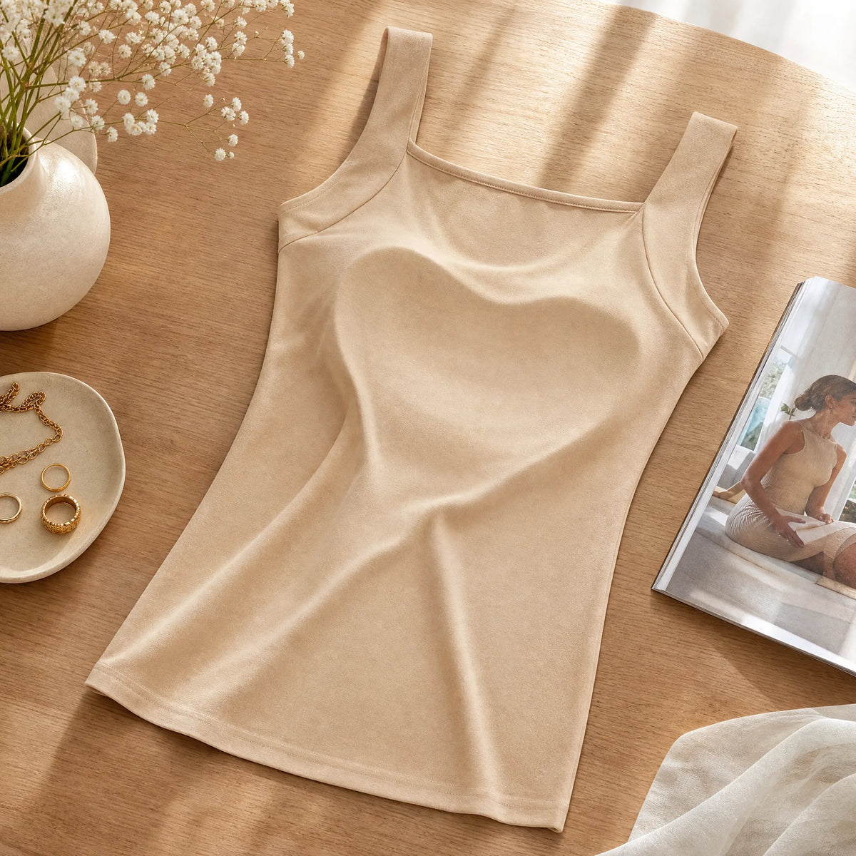 Built-In Bra Shaper Tank Helora Fit