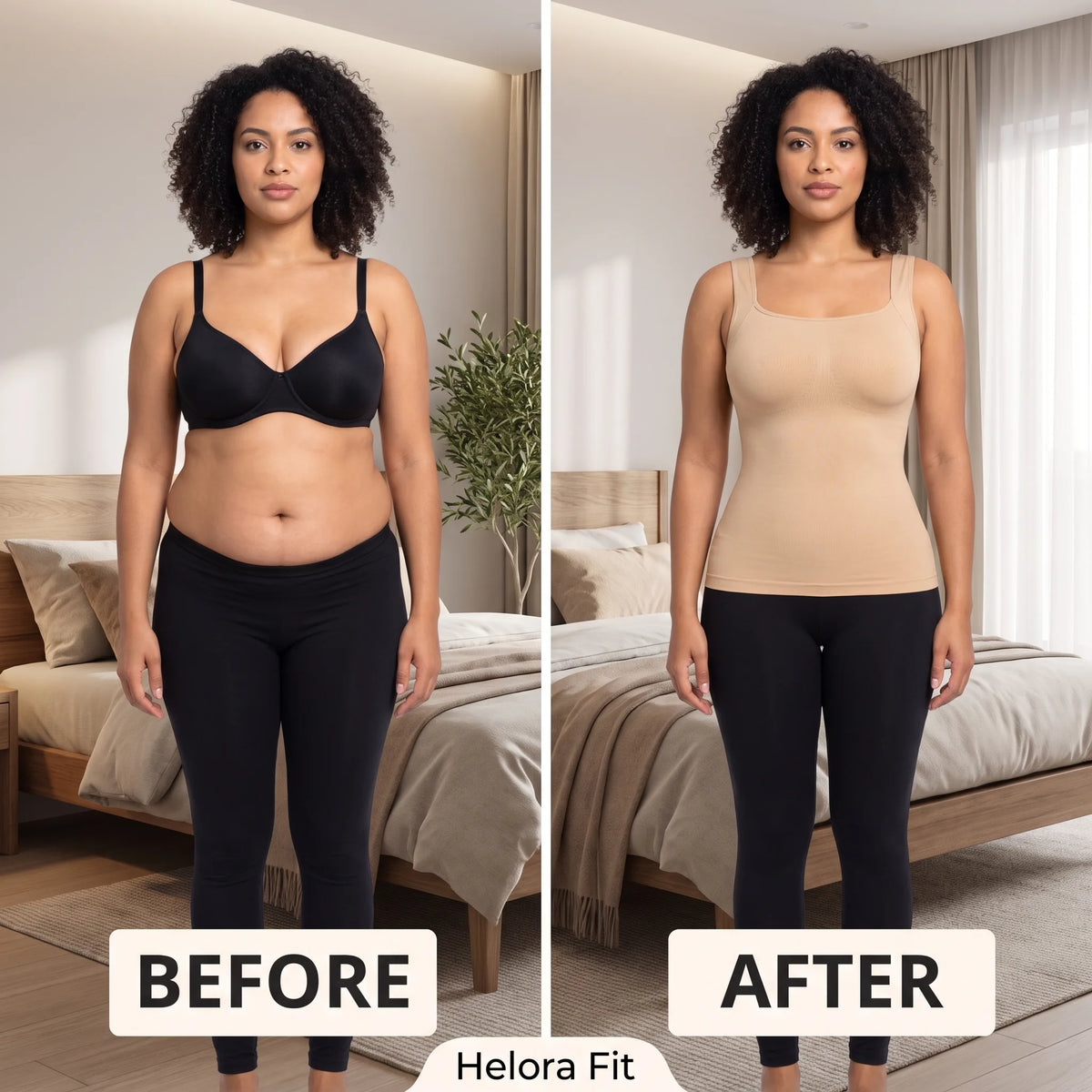 Built-In Bra Shaper Tank Helora Fit